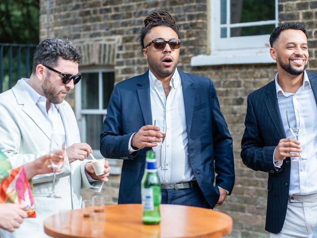 Nick and Leila's Wedding in London - East, East London 36