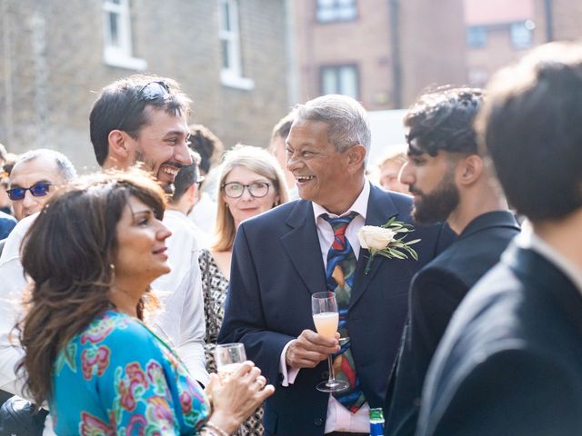 Nick and Leila's Wedding in London - East, East London 54