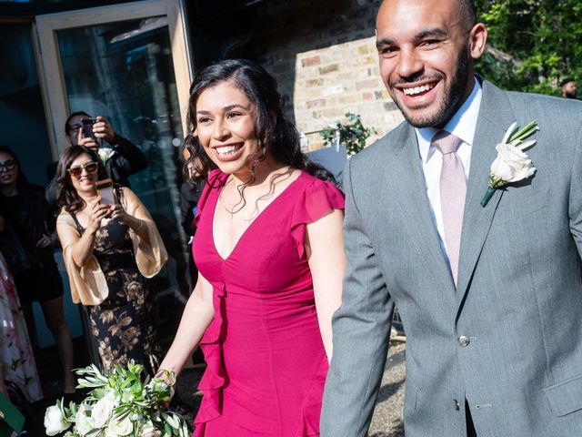 Nick and Leila's Wedding in London - East, East London 64