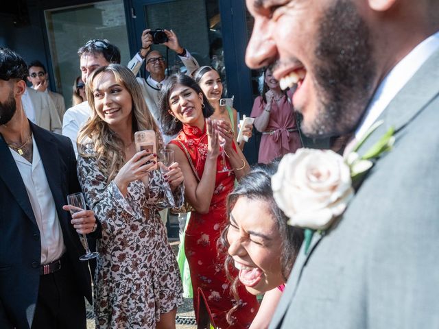 Nick and Leila's Wedding in London - East, East London 65