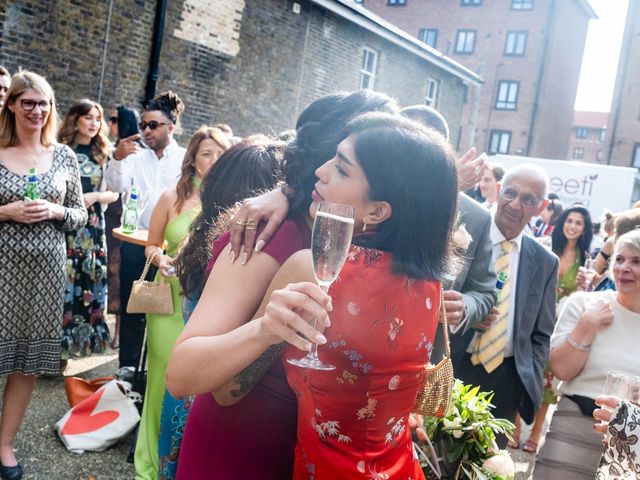Nick and Leila's Wedding in London - East, East London 72