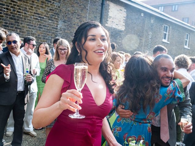 Nick and Leila's Wedding in London - East, East London 73
