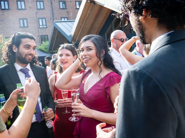 Nick and Leila's Wedding in London - East, East London 81