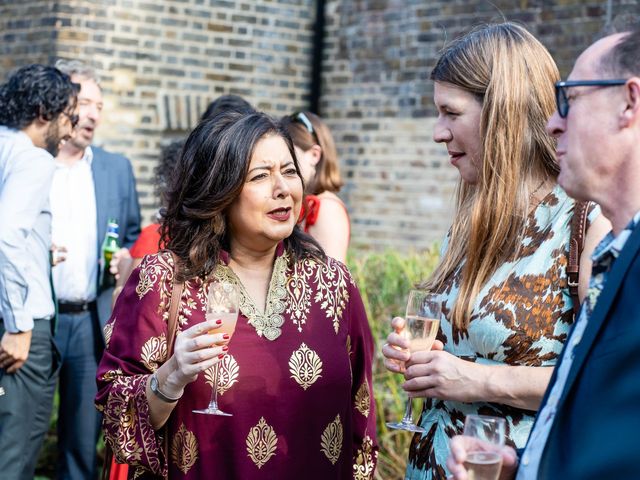 Nick and Leila's Wedding in London - East, East London 89