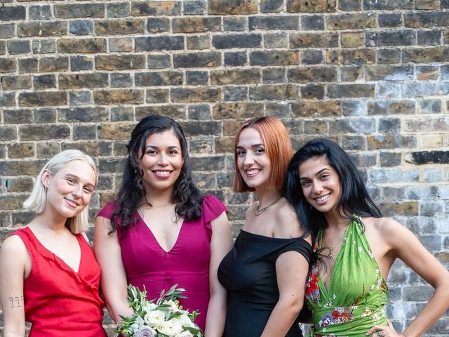 Nick and Leila's Wedding in London - East, East London 207