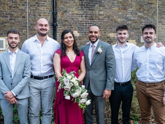 Nick and Leila's Wedding in London - East, East London 216
