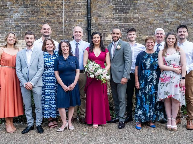 Nick and Leila's Wedding in London - East, East London 218