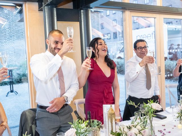 Nick and Leila's Wedding in London - East, East London 243