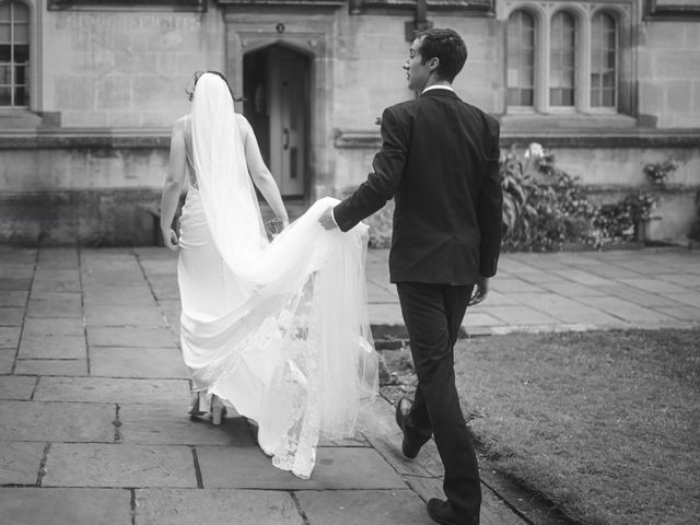 John and Charlotte&apos;s Wedding in Burford, Oxfordshire 12