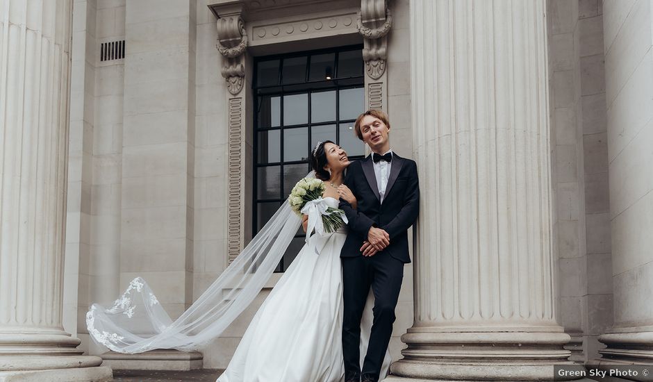 Vadim and Yuu's Wedding in Marylebone, West Central London