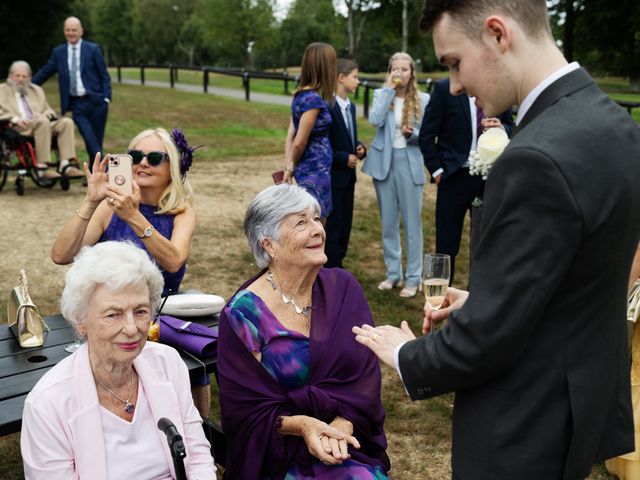 Matt and Emily's Wedding in Kingswood , Surrey 55