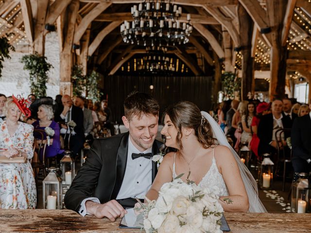 Scott and Katy&apos;s Wedding in Skipton, North Yorkshire 62