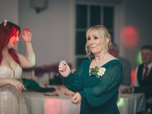 Stephen and Bethany&apos;s Wedding in Flint, Flintshire 32