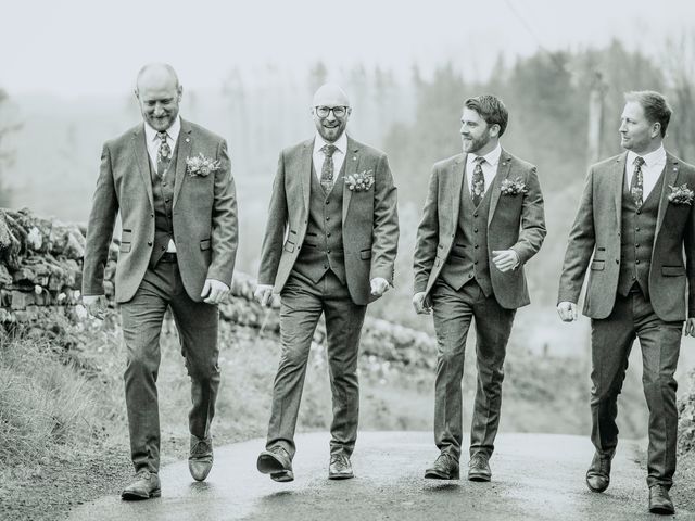 Chris and Molly's Wedding in Kielder Water, Northumberland 3