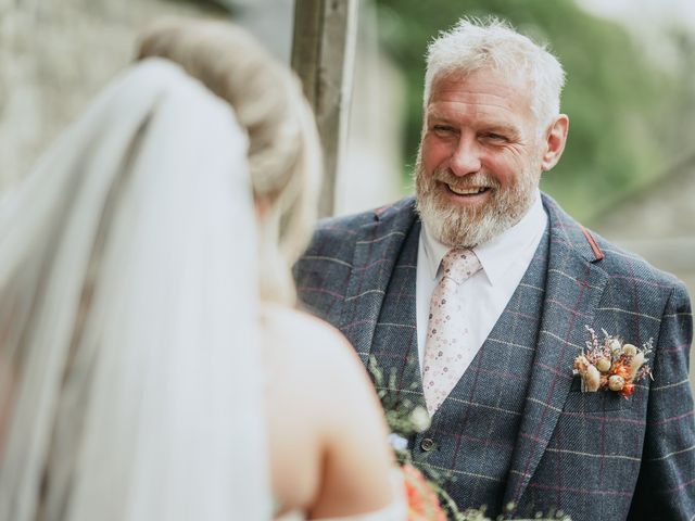 Chris and Molly's Wedding in Kielder Water, Northumberland 8