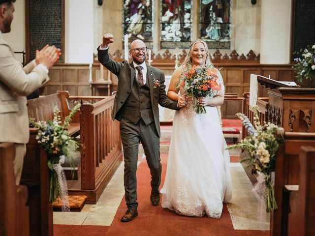 Chris and Molly's Wedding in Kielder Water, Northumberland 11