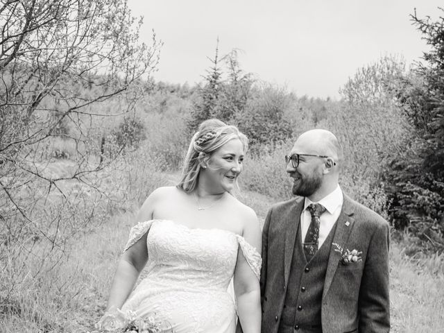 Chris and Molly's Wedding in Kielder Water, Northumberland 21