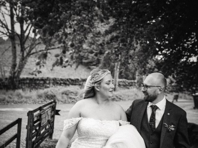 Chris and Molly's Wedding in Kielder Water, Northumberland 23