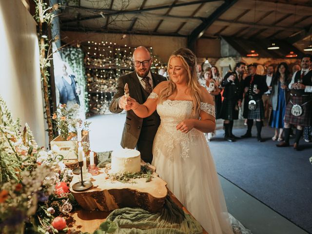 Chris and Molly's Wedding in Kielder Water, Northumberland 30