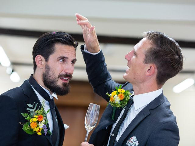 Jared and Sam's Wedding in London - North, North London 239