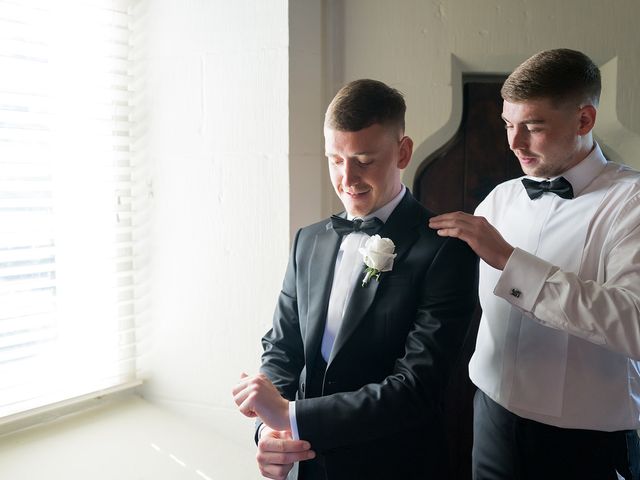 Callum and Lydia's Wedding in Peckforton, Cheshire 10
