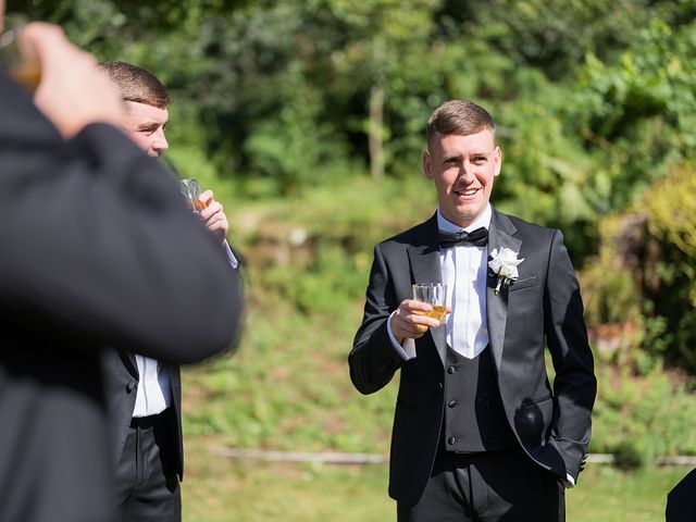 Callum and Lydia's Wedding in Peckforton, Cheshire 15