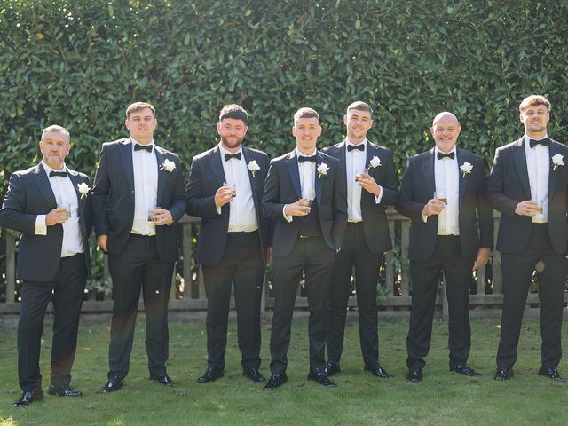 Callum and Lydia's Wedding in Peckforton, Cheshire 18