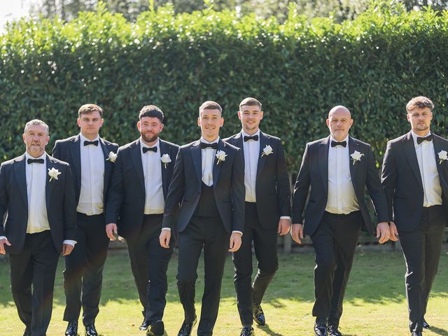 Callum and Lydia's Wedding in Peckforton, Cheshire 20