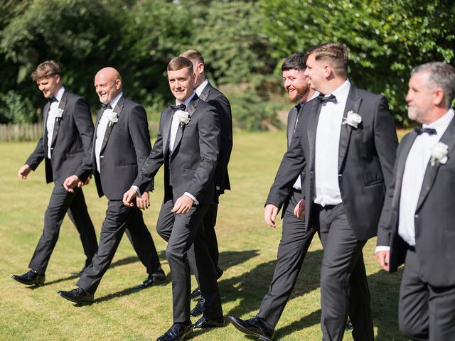 Callum and Lydia's Wedding in Peckforton, Cheshire 21