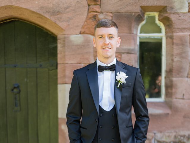 Callum and Lydia's Wedding in Peckforton, Cheshire 22
