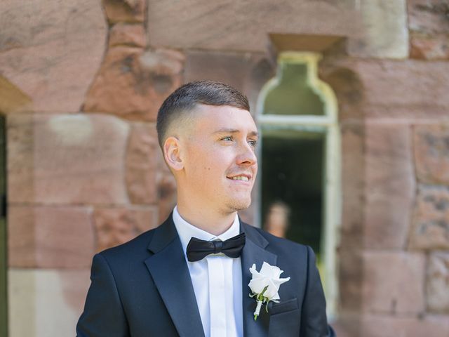 Callum and Lydia's Wedding in Peckforton, Cheshire 23