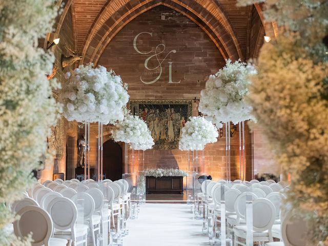 Callum and Lydia's Wedding in Peckforton, Cheshire 33