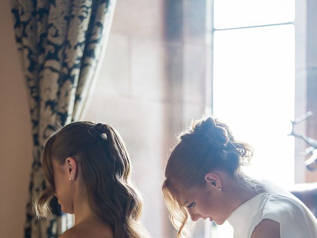 Callum and Lydia's Wedding in Peckforton, Cheshire 35