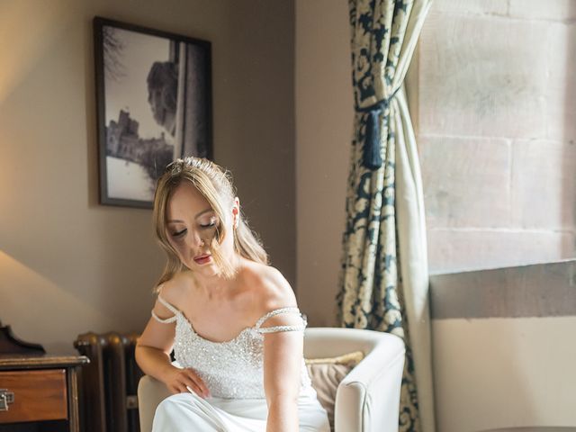 Callum and Lydia's Wedding in Peckforton, Cheshire 38