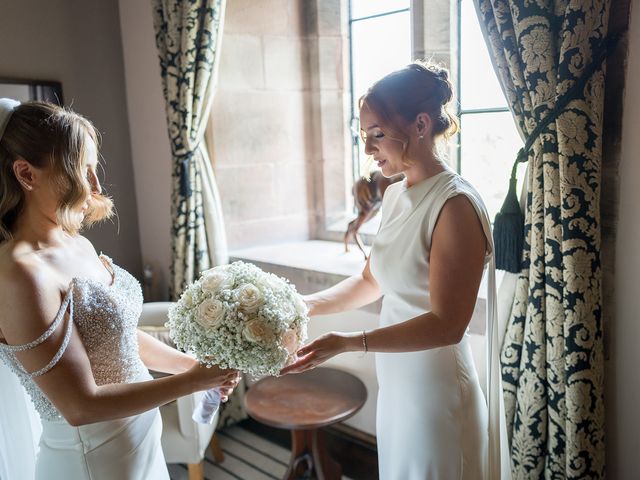 Callum and Lydia's Wedding in Peckforton, Cheshire 44