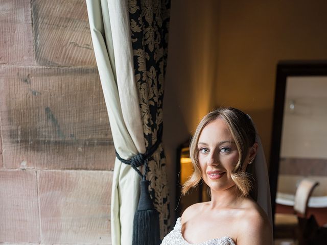 Callum and Lydia's Wedding in Peckforton, Cheshire 46