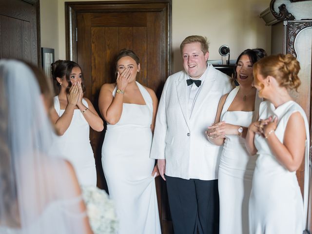 Callum and Lydia's Wedding in Peckforton, Cheshire 51