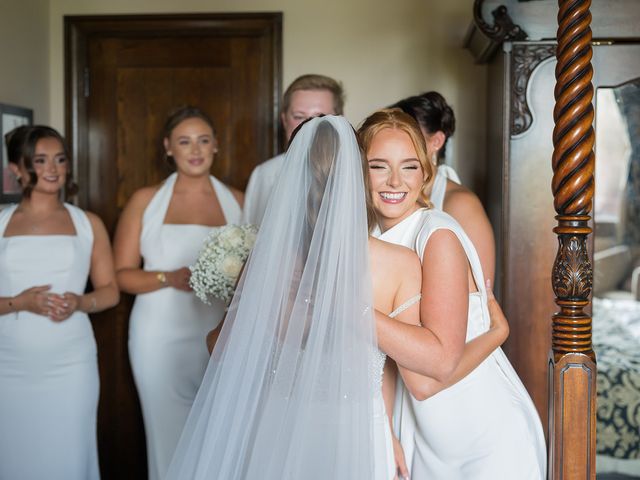Callum and Lydia's Wedding in Peckforton, Cheshire 52