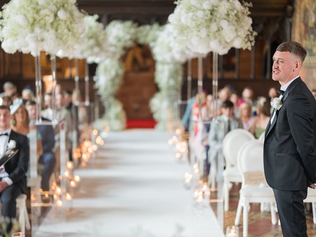 Callum and Lydia's Wedding in Peckforton, Cheshire 58