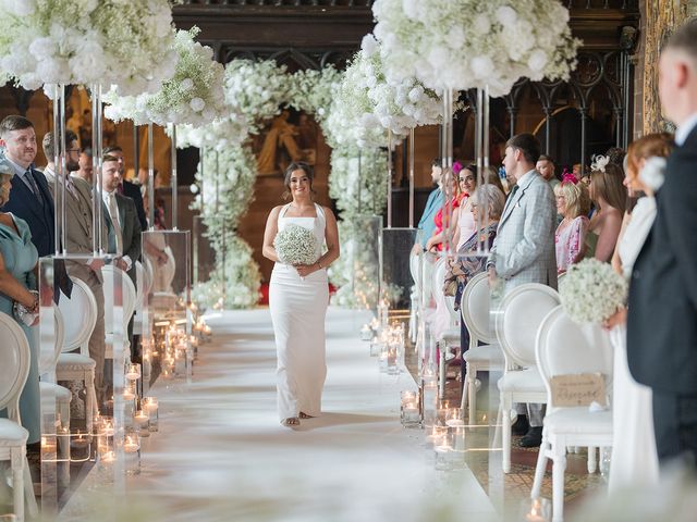 Callum and Lydia's Wedding in Peckforton, Cheshire 60