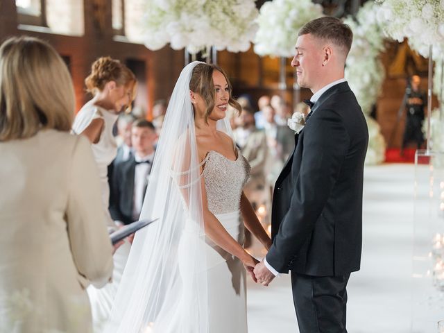 Callum and Lydia's Wedding in Peckforton, Cheshire 65