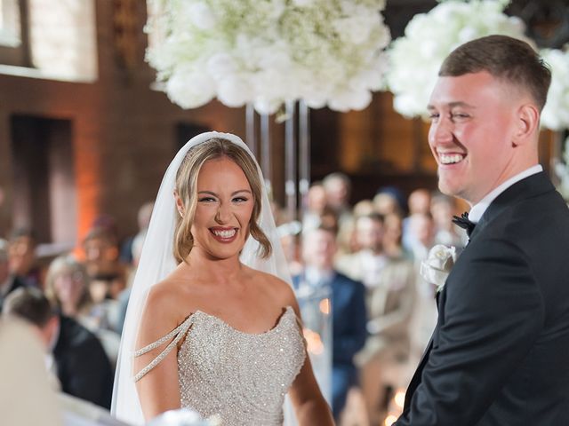 Callum and Lydia's Wedding in Peckforton, Cheshire 73