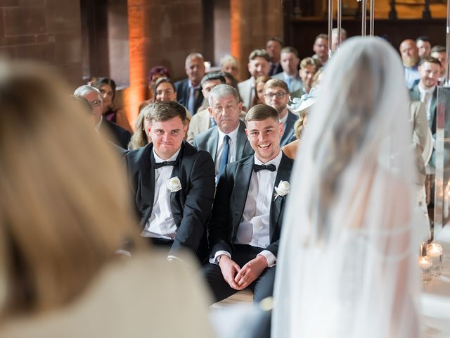Callum and Lydia's Wedding in Peckforton, Cheshire 83