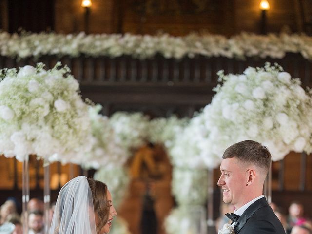 Callum and Lydia's Wedding in Peckforton, Cheshire 87