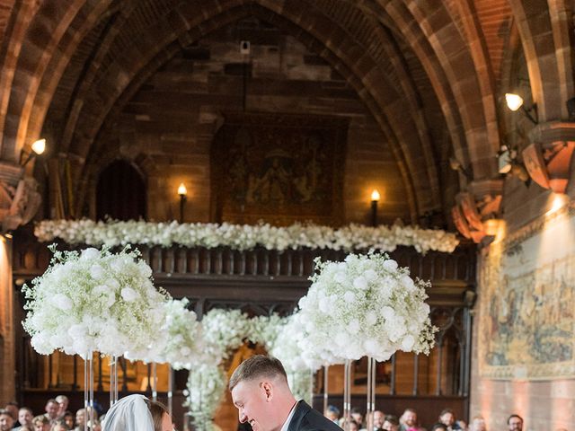 Callum and Lydia's Wedding in Peckforton, Cheshire 91