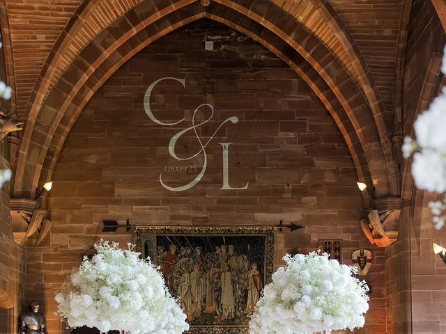 Callum and Lydia's Wedding in Peckforton, Cheshire 92