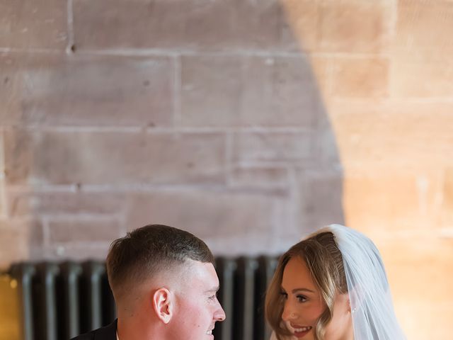 Callum and Lydia's Wedding in Peckforton, Cheshire 96