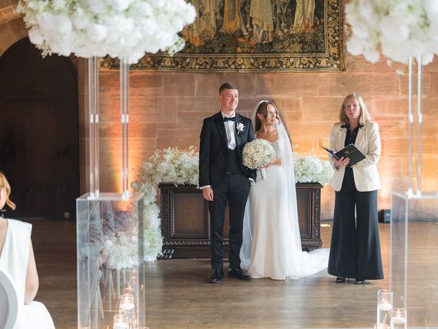 Callum and Lydia's Wedding in Peckforton, Cheshire 97