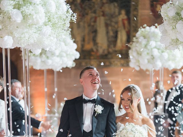 Callum and Lydia's Wedding in Peckforton, Cheshire 100