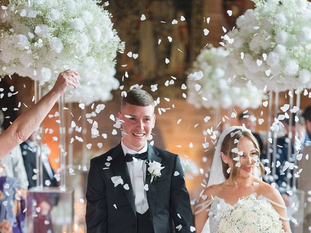Callum and Lydia's Wedding in Peckforton, Cheshire 103
